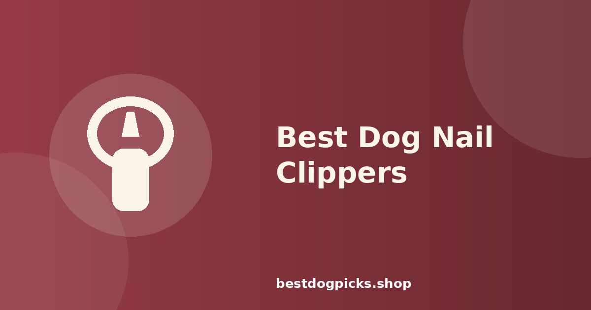 Best Dog Nail Clippers: How to Trim Safely Without Hitting the Quick